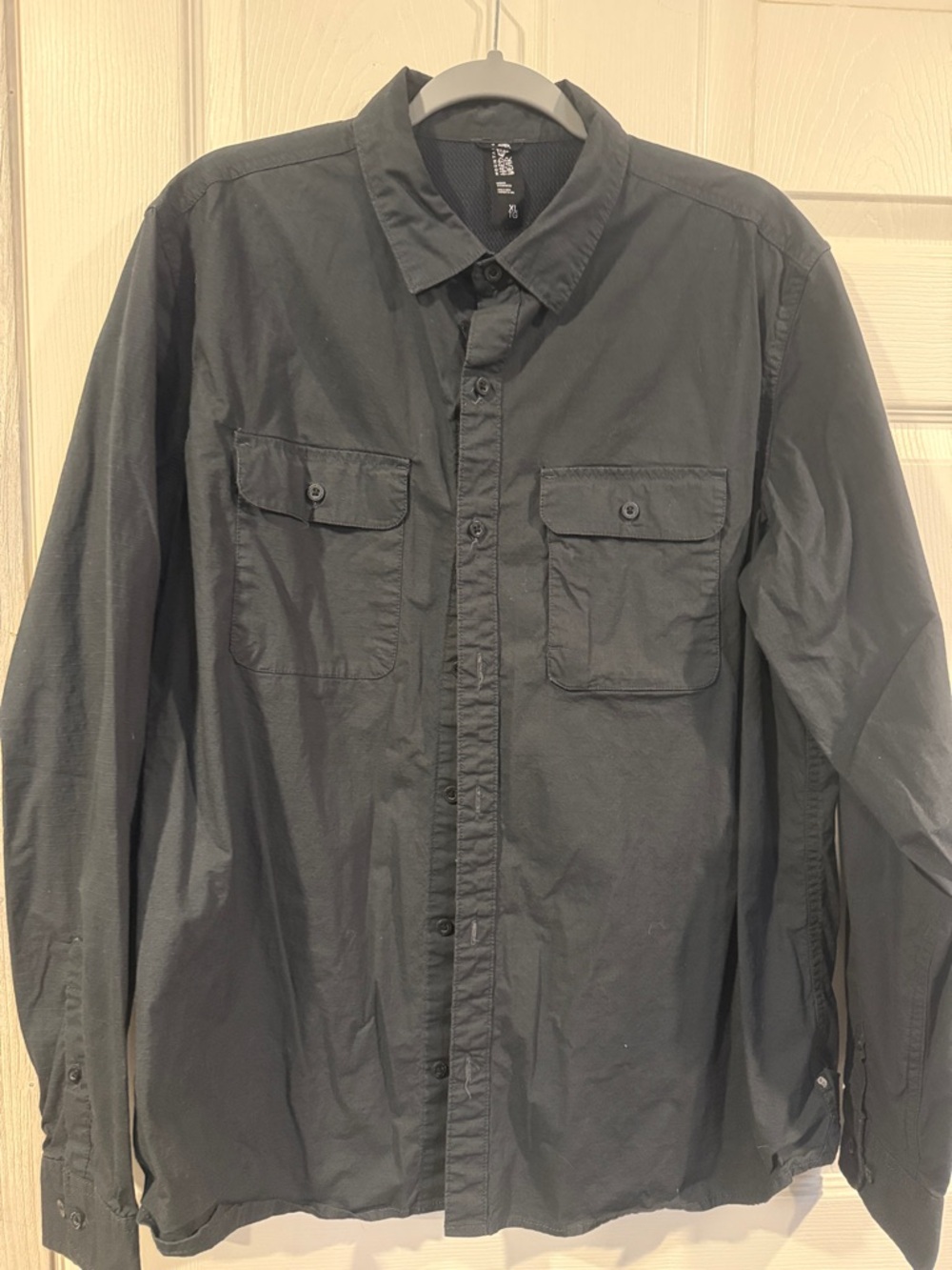 Mountain Hardwear Men's Black Mesh-Lined Jacket - XL